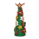 クリスマスツリー フェルトツリー グリーン 30cm 【 クリスマスツリー ミニ 飾り ミニツリー 小型 テーブル 手軽 卓上ツリー 小さい 装飾 】