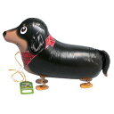お散歩ミニチュアダックスフンド 10枚入 【 パーティーグッズ 飾り 動物 ふうせん 装飾品 マイラーバルーン フィルム風船 アニマル イベント用品 お散歩風船...