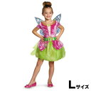 コスプレ 仮装 ティンク(ティンカーベル) 海賊クラシックドレス 女の子用 L(10-12) 【 コスプレ 衣装 ハロウィン 仮装 コスチューム 子供 アニメ ディズニー グッズ キッズ 海賊 ドレス ピーターパン ティンカーベル 公式 こども 子ども用 フェアリー 妖精 子供用 】