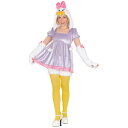 コスプレ 仮装 大人用モコモコデイジーダック 【 コスプレ 衣装 ハロウィン 仮装 コスチューム ディズニー グッズ 余興 レディース 女性用 正規ライセンス品 パーティーグッズ 公式 】