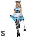 コスプレ 仮装 サイケデリックアリス 大人用 S 【 コスプレ 衣装 ハロウィン 仮装 コスチューム 不思議の国のアリス グッズ ドレス パーティーグッズ レディース 余興 女性用 おとぎ話 童話 】