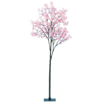 【取寄品】 桜ツリー 200cm 【 POP 造花 お花見 入学式 さくら デコレーション 春 飾り サクラ 店舗装飾品 立木 ディスプレイ 販促品 】