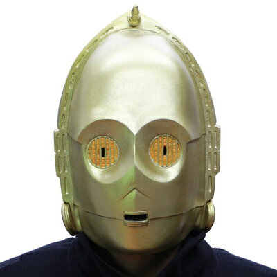 コスプレ 仮装 なりきりマスク C3PO 