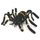 30cm スパイダー オレンジ×ブラック 【 インテリア 雑貨 飾り 置物 くも 装飾品 蜘蛛 デコレーション ハロウィン クモ 】