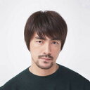 【取寄品】 オム・リーブル ベーシックスタイル人毛ミックスウィッグ L ダークブラウン 【 自然 メンズ ファッションウィッグ かつら 男性用 フルウィッグ コ...