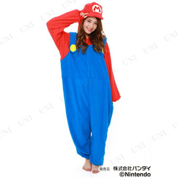 コスプレ 仮装 SAZAC(サザック) フリース着ぐるみ スーパーマリオ マリオ 【 コスプレ 衣装 ハロウィン 仮装 メンズ アニメ 可愛い 着ぐるみ 大人用 パジャマ レディース かわいい 男女兼用 マリオ ゲームキャラ 男性用 女性用 正規ライセンス品 コスチューム 余興 】