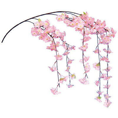 [2点セット] 135cm シダレ桜 【 桜 造花 春 PO