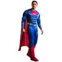 コスプレ 仮装 DXスーパーマン 大人用 XL (BVS) 大きいサイズ 【 コスプレ 衣装 ハロウィン 仮装 コスチューム 大きいサイズ メンズ スーパーウー...
