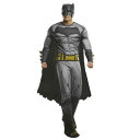 コスプレ 仮装 DX バットマン XL 大きいサイズ 【 コスプレ 衣装 ハロウィン 仮装 コスチューム 大きいサイズ メンズ パーティーグッズ 男性用 正規ライセンス品 DCコミック 公式 アメコミ 映画キャラクター 余興 大人用 】