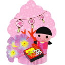 【取寄品】 お花見お弁当POP 【 サクラ 販促品 ディスプレイ さくら 店舗装飾品 飾り 入学式 デコレーション 桜 春 】