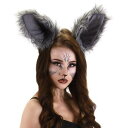 コスプレ 仮装 DXオオカミの 特大 耳カチューシャ 【 コスプレ 衣装 ハロウィン アニマル 動物 変装グッズ ヘッドバンド プチ仮装 ハロウィン 衣装 ヘア...
