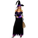 コスプレ 仮装 マダムウィッチ XS 【 コスプレ 衣装 ハロウィン 仮装 コスチューム 魔女 ゴシックウィッチ 余興 パーティーグッズ 魔法使い 大人用 女性用 レディース 】
