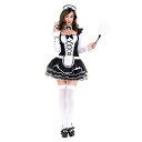 コスプレ 仮装 コスプレ メイド プリティ・フレンチメイド XS 【 コスプレ 衣装 ハロウィン 仮装 レディース コスチューム メイド服 ウエイトレス ゴスロリ ロリータ ウェイトレス 大人用 ゴシック 女性用 パーティーグッズ 余興 】