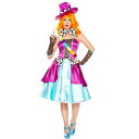 コスプレ 仮装 クラシック・マッドハッター XS 【 コスプレ 衣装 ハロウィン 仮装 コスチューム 不思議の国のアリス グッズ 帽子 レディース 帽子屋 パー...