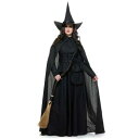 コスプレ 仮装 ウィキッドウィッチ XS 【 コスプレ 衣装 ハロウィン 仮装 コスチューム 魔女 魔法使い パーティーグッズ 余興 大人用 ゴシックウィッチ ...