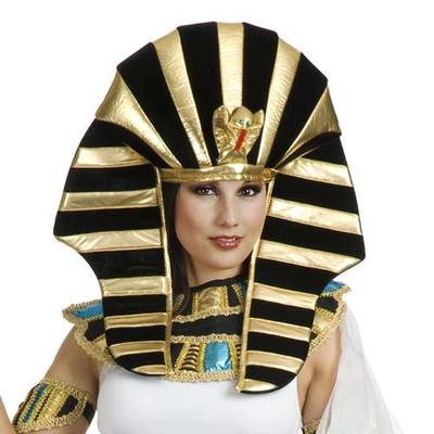 コスプレ 仮装 ツタンカーメン ヘッドピース ゴールド 【 コスプレ ハロウィン パーティーグッズ かぶりもの 民族衣装 エジプト 海外民族衣装 ハット 変装グッズ キャップ プチ仮装 ハロウィン 衣装 帽子 】