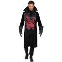 コスプレ 仮装 ブラッディバンパイア 男性用 XL (大きいサイズ) 【 コスプレ 衣装 ハロウィン 仮装 コスチューム 大きいサイズ メンズ ヴァンパイア 大...