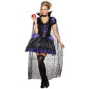 コスプレ 仮装 エビルクイーン L 【 コスプレ 衣装 ハロウィン 仮装 コスチューム 魔女 パーティーグッズ レディース 王妃 ドレス 大人用 女王 クィーン 女性用 余興 】
