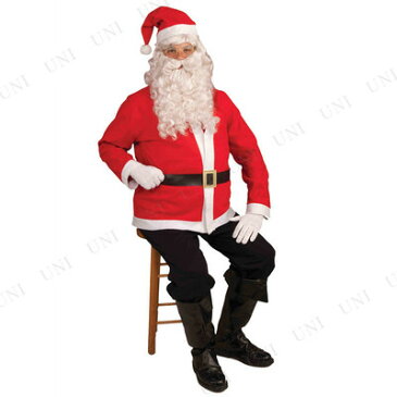 サンタ コスプレ サンタジャケットセット 【 コスプレ 衣装 コスチューム 大人 服 メンズ サンタ ジャケット クリスマス 大人用 サンタクロース サンタコス サンタ服 男性用 仮装 】