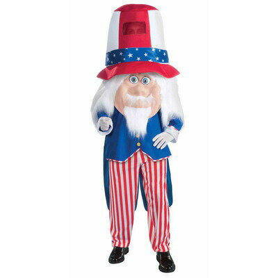 [在庫限り] コスプレ 仮装 アンクル・サム フェスティバルパレード 【 コスプレ 衣装 ハロウィン 仮装 パーティーグッズ おもしろ コスチューム 着ぐるみ 大人用 おもしろ着ぐるみ 面白い 面白コスチューム おもしろい 余興 きぐるみ 爆笑 おもしろコスチューム 】