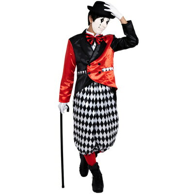 【あす楽12時まで】 コスプレ 仮装 CLUB KING Joker Clown(ジョーカークラウン) 【 コスプレ 衣装 ハロウィン 仮装 コスチューム 服 メンズ ピエロ衣装 ぴえろ 道化師 余興 ピエロ服 ピエロコスチューム 男性用 大人用 パーティーグッズ 】