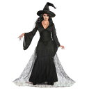 コスプレ 仮装 ブラックミストウィッチ XS/S 【 コスプレ 衣装 ハロウィン 仮装 コスチューム 魔女 女性用 余興 大人用 レディース ゴシックウィッチ ...