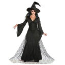 コスプレ 仮装 ブラックミストウィッチ M/L 【 コスプレ 衣装 ハロウィン 仮装 コスチューム 魔女 レディース 余興 ゴシックウィッチ 大人用 魔法使い ...