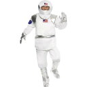 コスプレ 仮装 宇宙飛行士 大人用 M 【 コスプレ 衣装 ハロウィン 仮装 コスチューム 服 メンズ 男性用 宇宙服 パーティーグッズ 余興 】