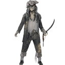 コスプレ 仮装 ゴーストシップグール 大人用 XL 【 コスプレ 衣装 ハロウィン 仮装 コスチューム 大きいサイズ 海賊 メンズ パーティーグッズ 女海賊 男...