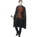 コスプレ 仮装 ダークオペラ マスカレード 大人用 L 【 コスプレ 衣装 ハロウィン 仮装 コスチューム 余興 怪人 メンズ ファントム 怪盗 パーティーグッズ スパイ 男性用 】