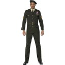 コスプレ 仮装 ウォータイム・オフィサー 男性用 L 【 コスプレ 衣装 ハロウィン 仮装 コスチューム 服 メンズ アーミー サバイバルゲーム 余興 兵士 ミリタリー 大人用 軍服 パーティーグッズ 軍人 サバゲー ソルジャー 】