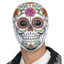 コスプレ 仮装 死者の日 メキシカンスカルマスク 【 コスプレ 衣装 ハロウィン パーティーグッズ おもしろ かぶりもの 怖い マスク ホラーマスク プチ仮装 ハロウィン 衣装 変装グッズ 面白マスク おもしろマスク 】