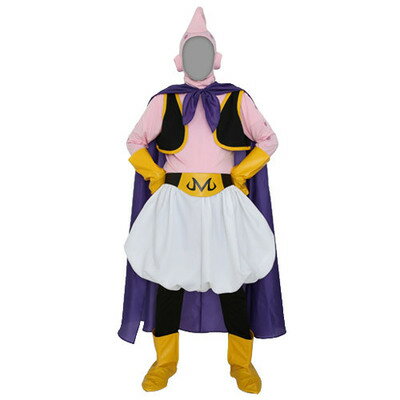 【取寄品】 コスプレ 仮装 ドラゴンボールZ 魔人ブウコスチュームセット Mens FREE 【 大人用 衣装 アニメ ハロウィン メンズ 正規ライセンス品 余興 キャラクター パーティーグッズ 男性用 】