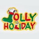 スヌーピー ウォールデコ JOLLY HOLIDAY 【 パーティーデコレーション 雑貨 クリスマスパーティー 壁掛け 装飾 パーティーグッズ クリスマス飾り 吊るし飾り 】