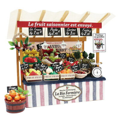 【取寄品】 パリのマルシェキット パリの果物屋さん 【 おもちゃ 玩具 工作 オモチャ 巣ごもりグッ ...