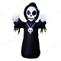 ハロウィンスケルトンインフレータブル 120cm
