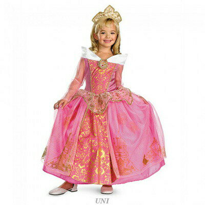コスプレ 仮装 オーロラ姫ドレス 童話版 女の子用 M(7-8) 【 コスプレ 衣装 ハロウィン 仮 ...
