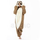 【取寄品】 コスプレ 仮装 SAZAC(サザック) フリース着ぐるみ ナマケモノ 【 女性用 かわいい アニマル ハロウィン 動物 コスチューム メンズ 男女兼...