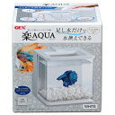 【取寄品】 インテリア水槽 楽アクア ホワイト 【 ペット用品 アクアリウム用品 ペットグッズ 】