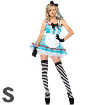 コスプレ 仮装 スウィートハートアリス 大人用 S 【 コスプレ 衣装 ハロウィン 仮装 コスチューム 不思議の国のアリス グッズ ドレス レディース 女性用 余興 パーティーグッズ おとぎ話 童話 】