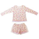 SAZAC(サザック) リボンマイメロフリルパジャマ ピンク M 【 ファッション レディース 部屋着 パジャマ サンリオ ルームウェア 女性用 寝巻き 大人用...