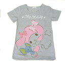 SAZAC(サザック) コロコロマイメロスリーパー グレー M〜L 【 ファッション レディース 部屋着 パジャマ サンリオ ルームウェア 女性用 大人用 キャ...