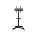 【取寄品】 ディスプレイスタンド UTS-S7016S ブラック 【 オフィス用品 オフィス家具 】