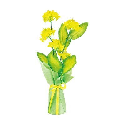 【取寄品】 [12点セット] ハイポット菜の花 【 デコレーション 飾り ディスプレイ 販促品 POP 店舗装飾品 】