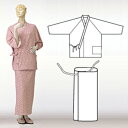 【取寄品】 セパレートねまき 秋冬用 婦人 ピンク 【 介護用品 福祉用品 衣類 】
