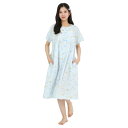 【取寄品】 SAZAC(サザック) おやすみシナモロールワンピース サックス レディスM〜L 【 女性用 寝巻き 寝間着 サンリオ パジャマ 部屋着 ファッショ...