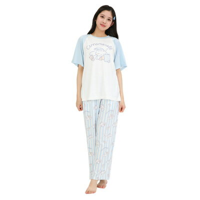 【取寄品】 SAZAC(サザック) ねむねむシナモロールセットアップパジャマ サックス×サックス レディスM 【 女性用 ルームウェア サンリオ 大人用 寝巻き ファッション 部屋着 レディース キャラクター 寝間着 】 【取寄品】 SAZAC(サザック) ねむねむシナモロールセットアップパジャマ サックス×サックス レディスM 【 女性用 ルームウェア サンリオ 大人用 寝巻き ファッション 部屋着 レディース キャラクター 寝間着 】