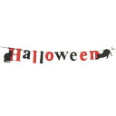 ハロウィンミニガーランド50cm 【 インテリア 雑貨 ウォールバナー 装飾品 飾り ガーランドバナー デコレーション 】