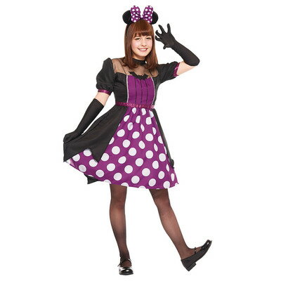 コスプレ 仮装 大人用ヴァンパイアミニー 【 コスプレ 衣装 ハロウィン 仮装 コスチューム ディズニー グッズ レディース 正規ライセンス品 パーティーグッズ 公式 余興 女性用 】