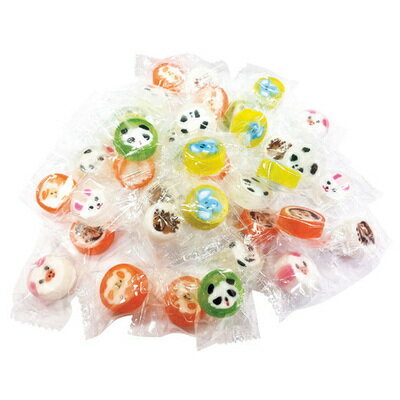 お菓子詰め合わせ（ハロウィン向き） 【取寄品】 景品 子供 ハンドメイドキャンディ ハッピーアニマルズ 500g 【 大人買い スウィーツ イベント用品 お祭り 子ども会 ビッグ セット 縁日 詰め合わせ 屋台 プレゼント お菓子 大袋 食品 ハロウィン 駄菓子 イベントグッズ 特大 夏祭り 業務用 】